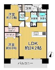 ワコーレ ザ・神戸トアロードの間取り画像