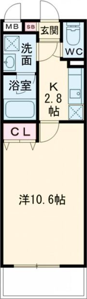 ステラウッドソレイユ惣社の間取り画像