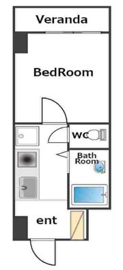 シティコート二宮の間取り画像