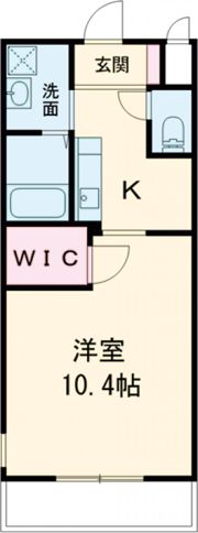 グリーンパークの間取り画像