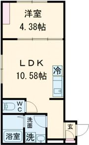 グランディール羽村の間取り画像