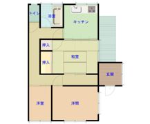 祇園アパートの間取り画像