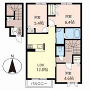 シャーメゾン園部の間取り画像