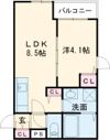 (仮称)La-Crea浜A棟の間取り画像