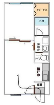 ピュアパレス豊川の間取り画像