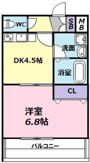 ステラウッド高鷲の間取り画像