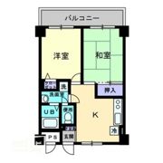 フロンティア栗林の間取り画像