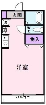 レジデンス遊園前の間取り画像