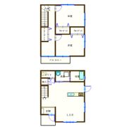 川棚タウンハウスの間取り画像