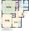 グリーンヒルハイツ2の間取り画像