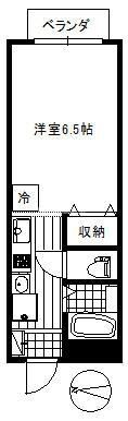 クレスト田町Aの間取り画像