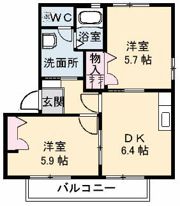 シャーメゾン グラウディア B棟の間取り画像