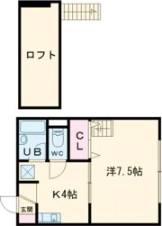 メープルコートⅡの間取り画像