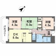 モナーク・シャトーの間取り画像