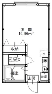エレノアⅡの間取り画像