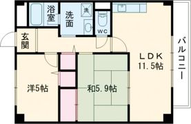 オークス21の間取り画像