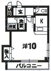 ルミエール北島の間取り画像