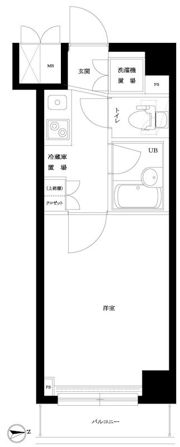 ルーブル野方伍番館の間取り画像
