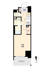 プライマル南砂の間取り画像