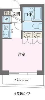 パークフロント西新宿の間取り画像