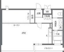 ライトウェル青戸の間取り画像