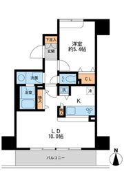 ウィルテラス千葉中央の間取り画像