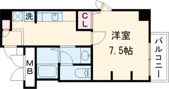 エヌエムスワサントの間取り画像