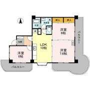 グランディール東山の間取り画像
