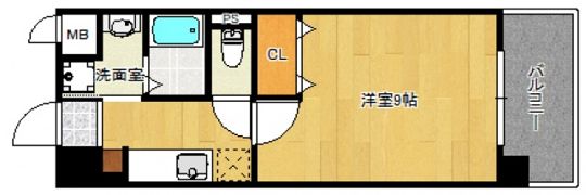 コーキ夢咲の間取り画像