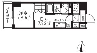 グランパセオ清澄白河Ⅱの間取り画像