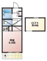 サンライトヘイワの間取り画像