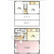 よもぎ台一丁目貸家の間取り画像