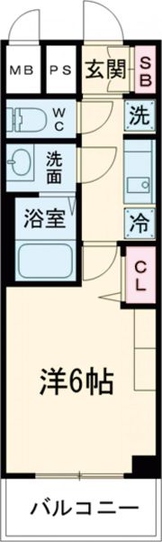 プレサンス十条凛華の間取り画像
