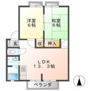 サンビレッジwith Dの間取り画像