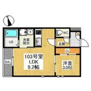 GRANDTIC神宮南の間取り画像