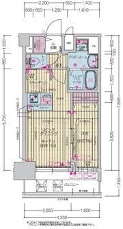 プレサンス上前津ディアシスの間取り画像