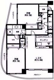シルフィード南平台Cの間取り画像