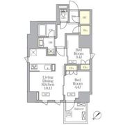 MFPRコート日本橋馬喰町の間取り画像