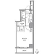 ボアビスタ門前仲町の間取り画像