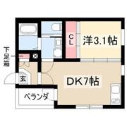 ハーモニーテラス草薙町Ⅳの間取り画像