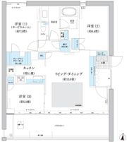 ガーデニエール砧 WESTの間取り画像