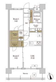 RJRプレシア川口の間取り画像