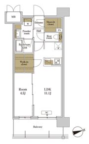 RJRプレシア川口の間取り画像