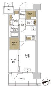 RJRプレシア川口の間取り画像