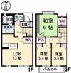 グランバリエ己斐 A棟の間取り画像