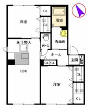 コンフォルト・M A棟の間取り画像