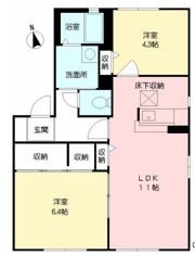 ガーデンシティ今井 C棟の間取り画像