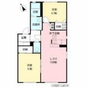 ガーデンシティ今井 E棟の間取り画像