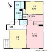 マノワール宗方 B棟の間取り画像
