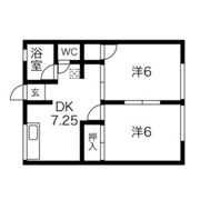 シティハイムイタクラⅡの間取り画像